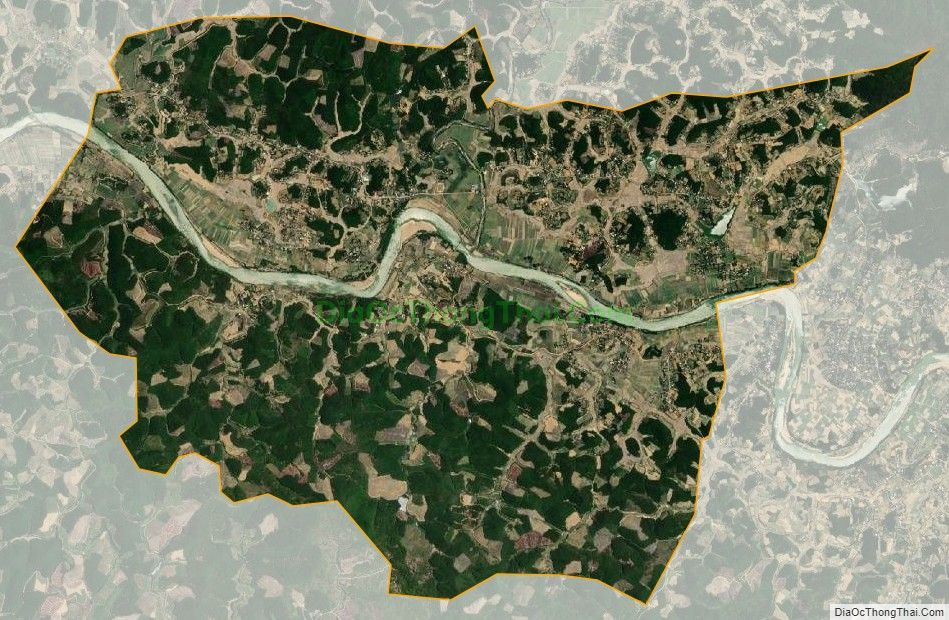Bản đồ vệ tinh xã Bình Sơn, huyện Anh Sơn