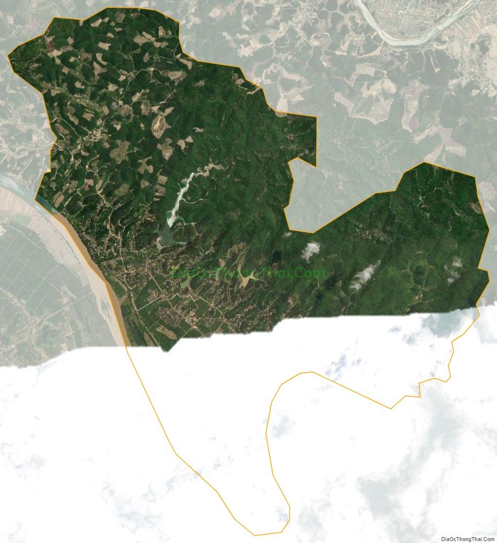 Bản đồ vệ tinh xã Đức Sơn, huyện Anh Sơn