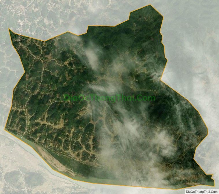 Bản đồ vệ tinh xã Lạng Sơn, huyện Anh Sơn