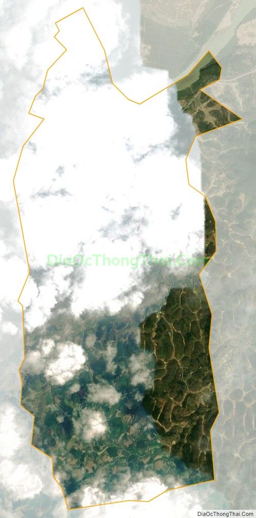 Bản đồ vệ tinh xã Long Sơn, huyện Anh Sơn