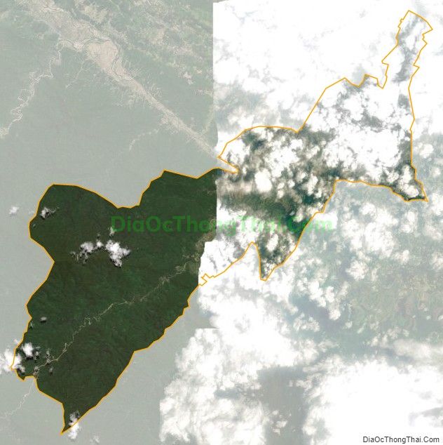 Bản đồ vệ tinh xã Phúc Sơn, huyện Anh Sơn