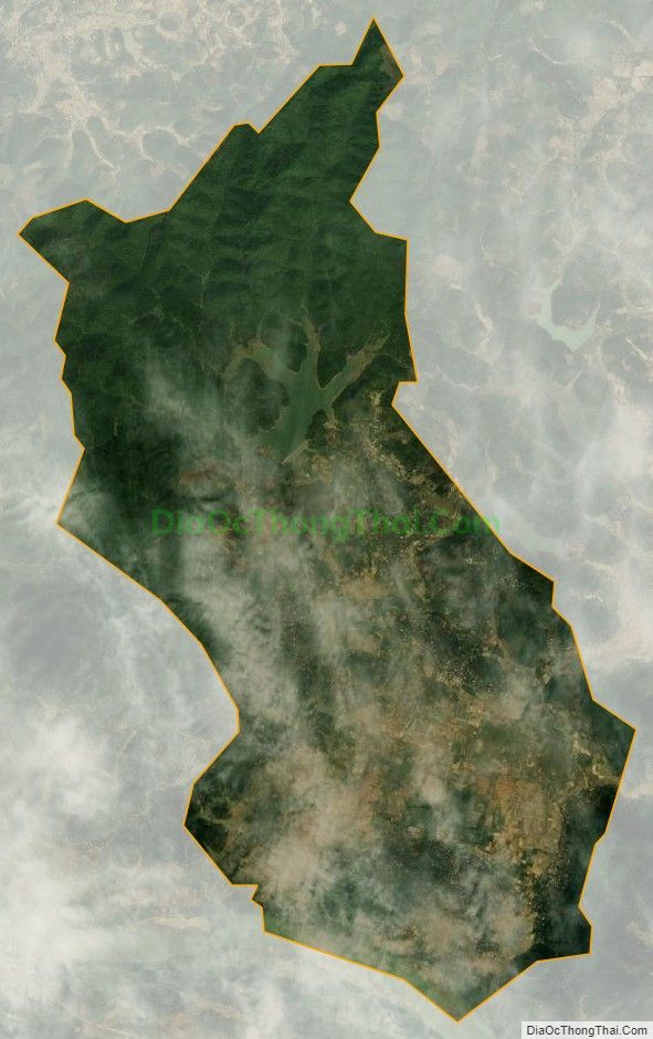 Bản đồ vệ tinh xã Tào Sơn, huyện Anh Sơn