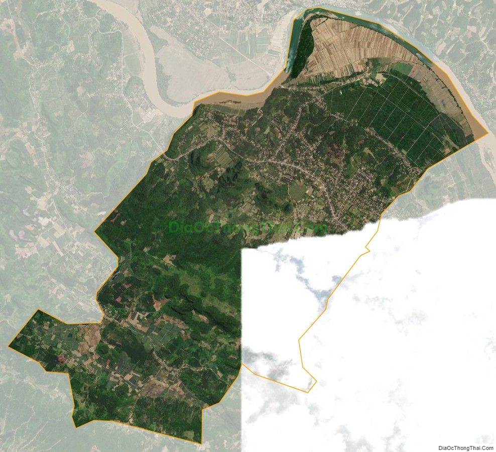 Bản đồ vệ tinh xã Tường Sơn, huyện Anh Sơn
