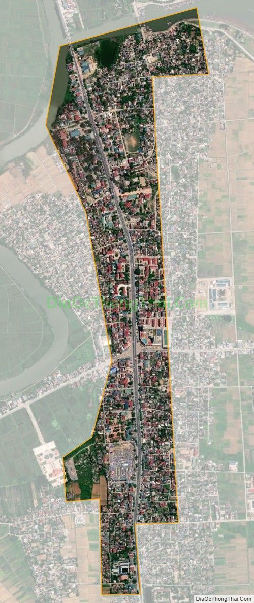 Bản đồ vệ tinh Thị trấn Diễn Châu, huyện Diễn Châu