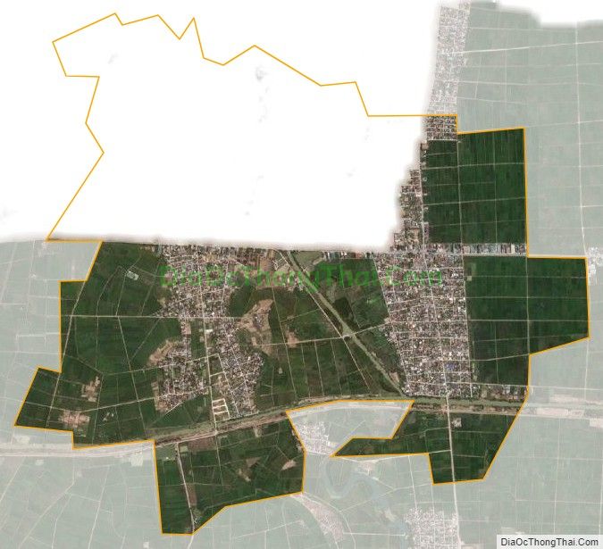 Bản đồ vệ tinh xã Diễn Đồng, huyện Diễn Châu
