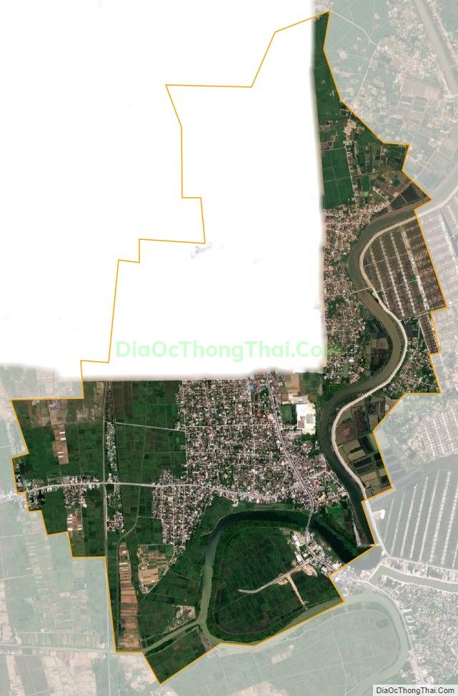 Bản đồ vệ tinh xã Diễn Kỷ, huyện Diễn Châu