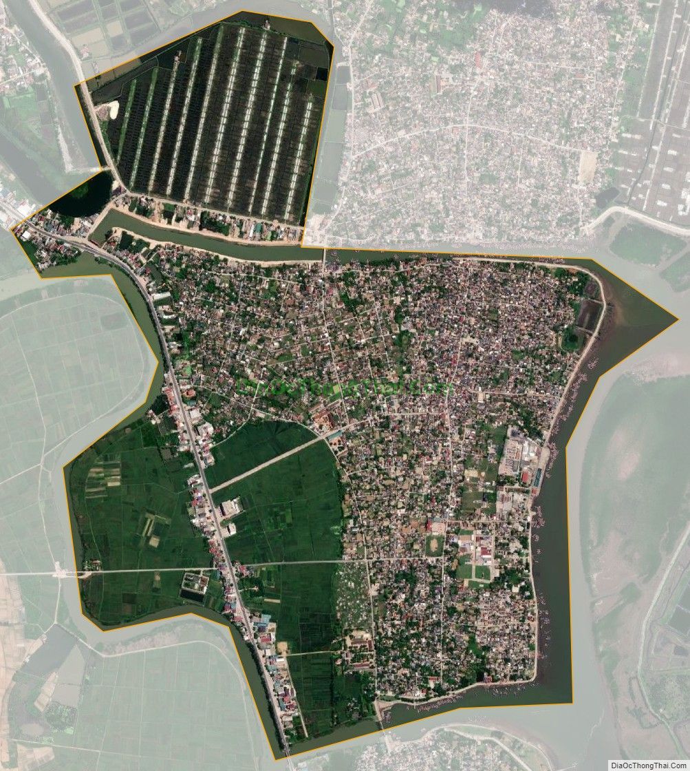 Bản đồ vệ tinh xã Diễn Ngọc, huyện Diễn Châu