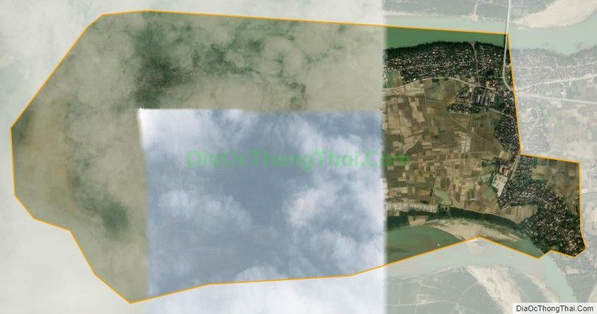 Bản đồ vệ tinh xã Lưu Sơn, huyện Đô Lương