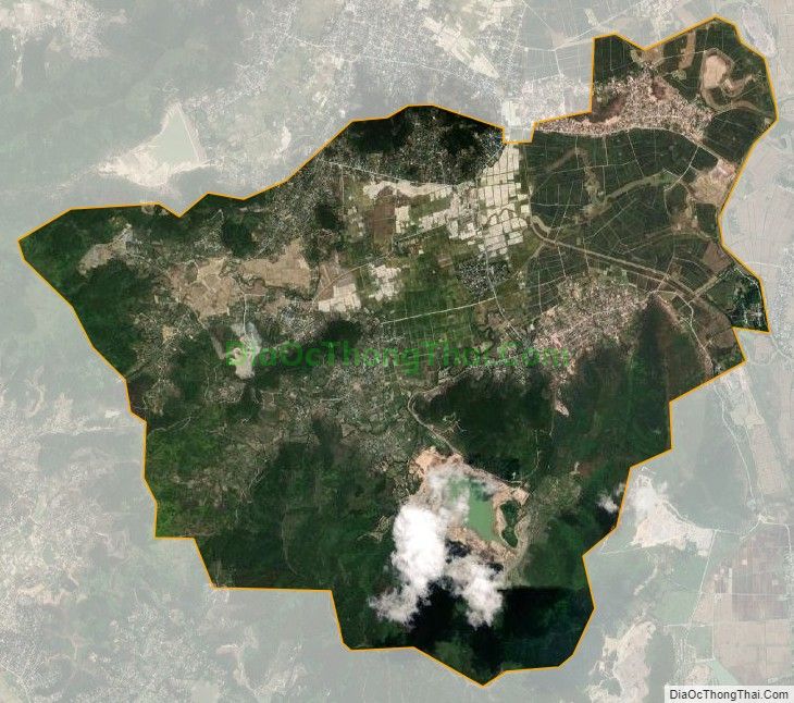 Bản đồ vệ tinh xã Hưng Yên (cũ), huyện Hưng Nguyên