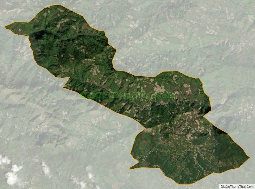 Bản đồ vệ tinh xã Bắc Lý, huyện Kỳ Sơn
