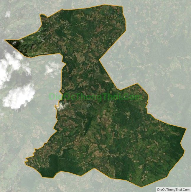 Bản đồ vệ tinh xã Bảo Nam, huyện Kỳ Sơn