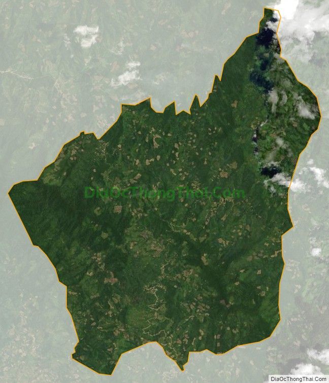 Bản đồ vệ tinh xã Bảo Thắng, huyện Kỳ Sơn