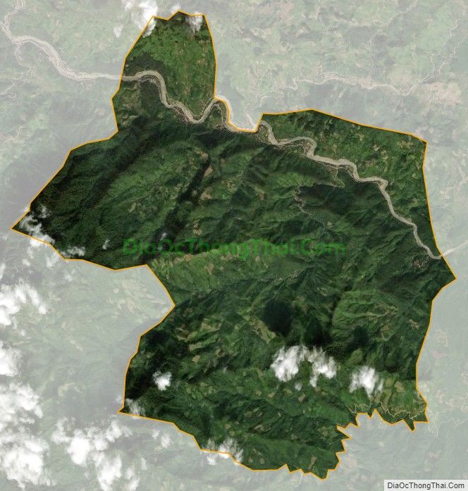 Bản đồ vệ tinh xã Hữu Kiệm, huyện Kỳ Sơn