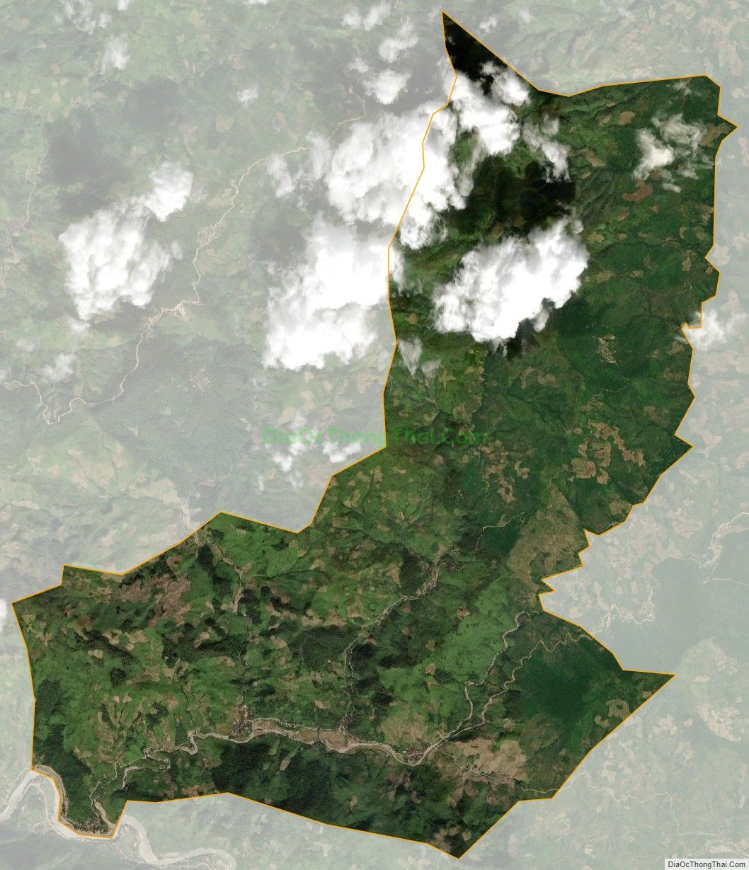 Bản đồ vệ tinh xã Hữu Lập, huyện Kỳ Sơn