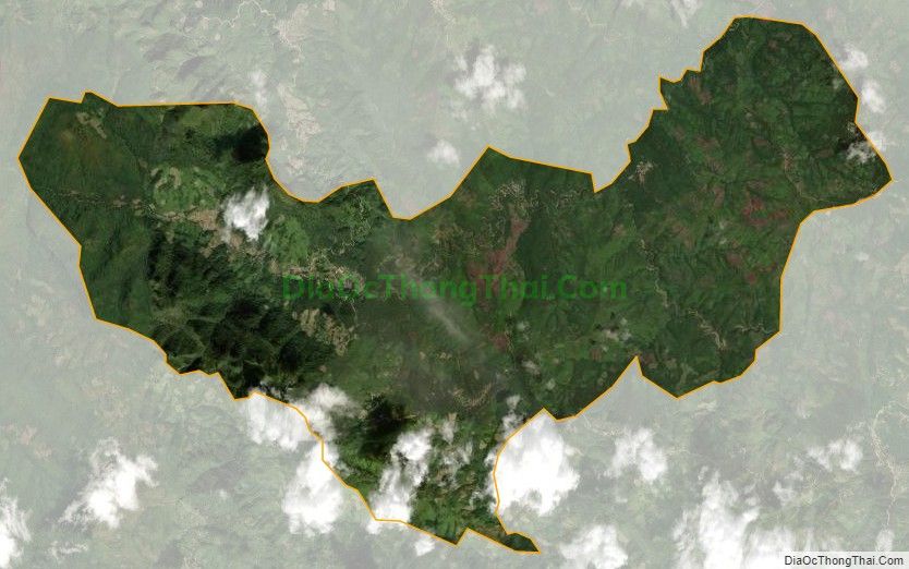 Bản đồ vệ tinh xã Na Loi, huyện Kỳ Sơn