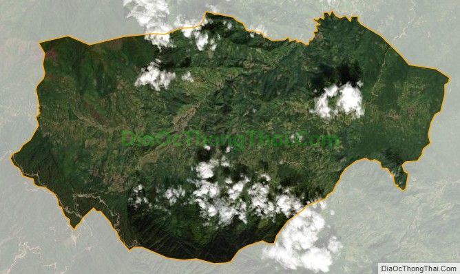 Bản đồ vệ tinh xã Na Ngoi, huyện Kỳ Sơn