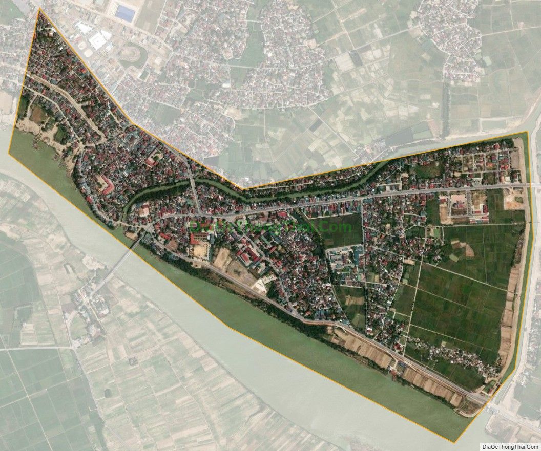 Bản đồ vệ tinh Thị trấn Nam Đàn, huyện Nam Đàn