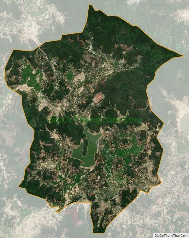 Bản đồ vệ tinh xã Nam Hưng, huyện Nam Đàn