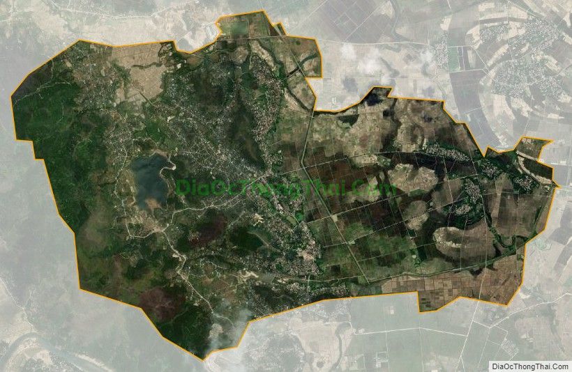 Bản đồ vệ tinh xã Nam Kim, huyện Nam Đàn