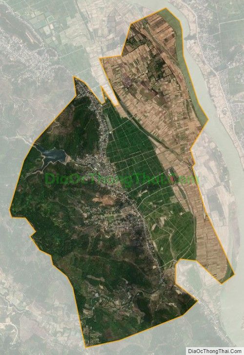 Bản đồ vệ tinh xã Nam Lộc (cũ), huyện Nam Đàn