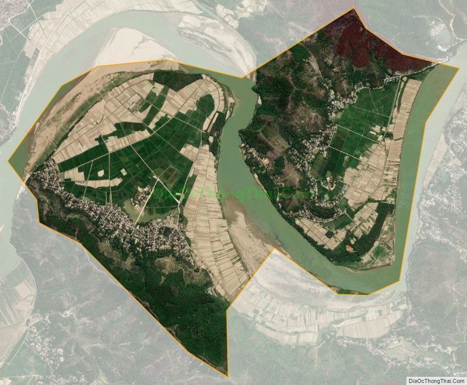 Bản đồ vệ tinh xã Nam Thượng (cũ), huyện Nam Đàn