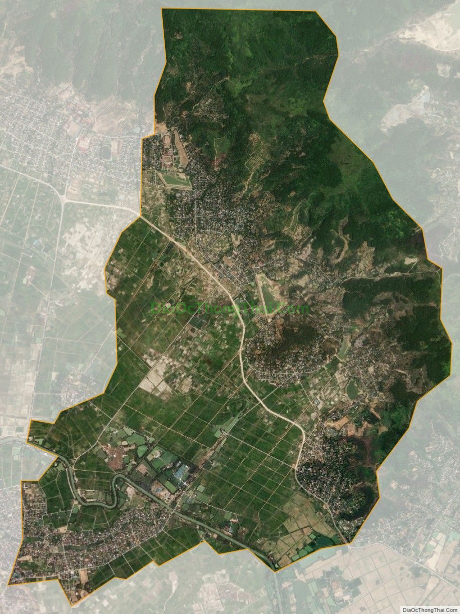 Bản đồ vệ tinh xã Nam Xuân, huyện Nam Đàn