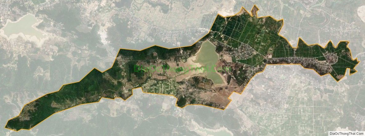 Bản đồ vệ tinh xã Nghi Công Bắc, huyện Nghi Lộc