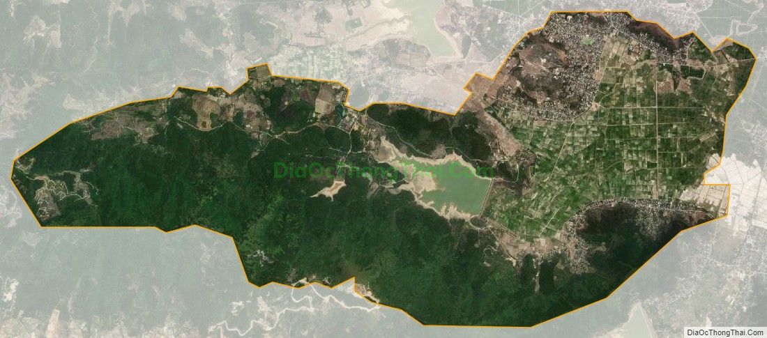 Bản đồ vệ tinh xã Nghi Công Nam, huyện Nghi Lộc