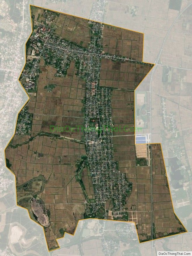 Bản đồ vệ tinh xã Nghi Diên, huyện Nghi Lộc