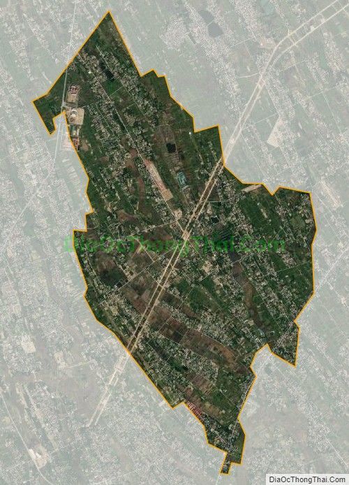 Bản đồ vệ tinh xã Nghi Phong, huyện Nghi Lộc
