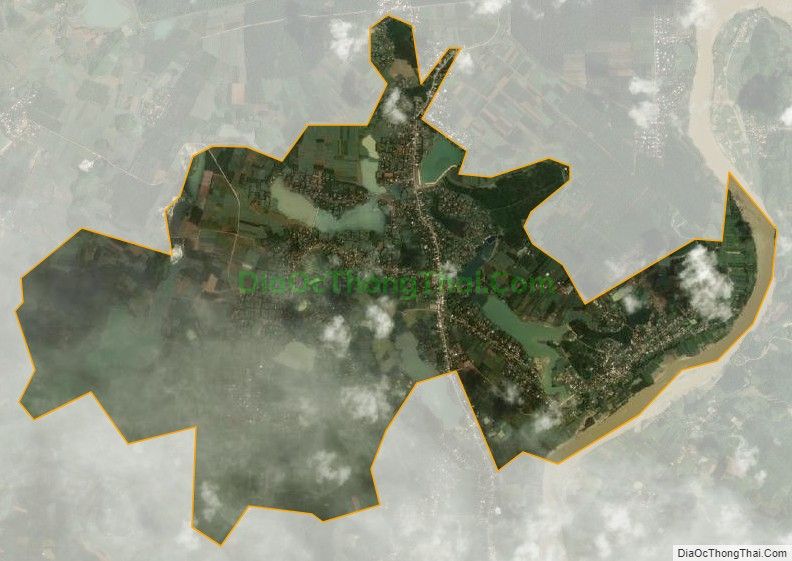 Bản đồ vệ tinh xã Nghĩa An, huyện Nghĩa Đàn