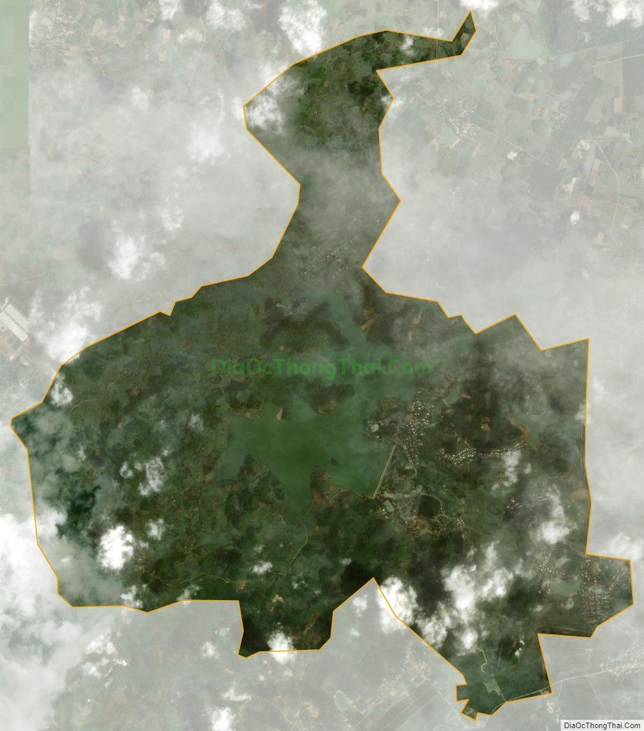 Bản đồ vệ tinh xã Nghĩa Đức, huyện Nghĩa Đàn