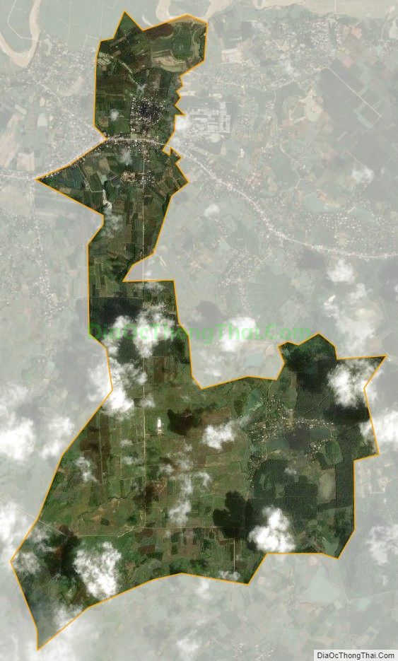 Bản đồ vệ tinh xã Nghĩa Hiếu, huyện Nghĩa Đàn