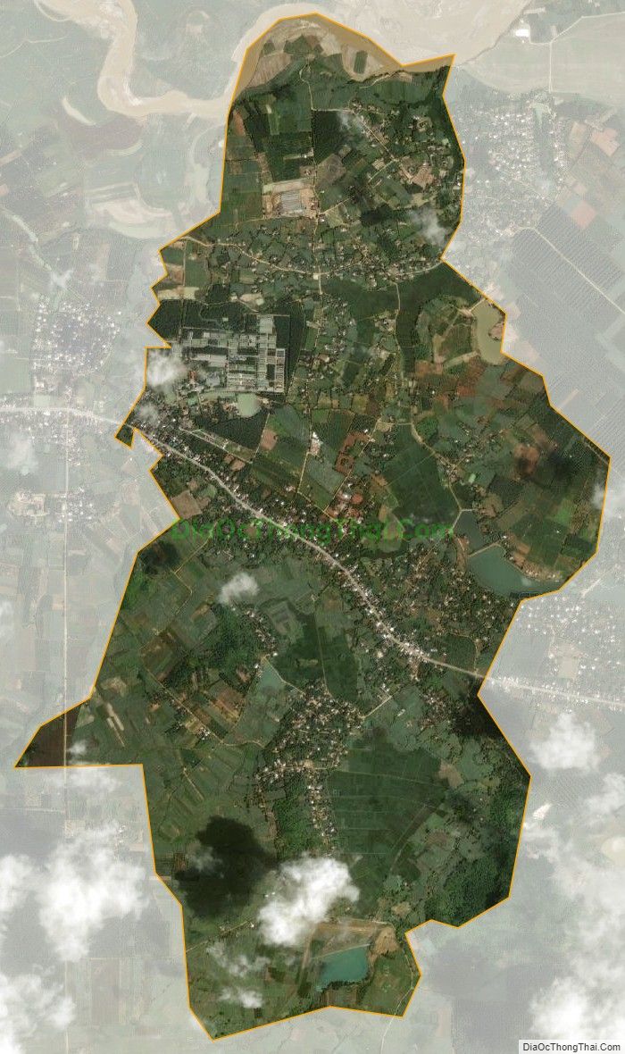Bản đồ vệ tinh xã Nghĩa Liên (cũ), huyện Nghĩa Đàn