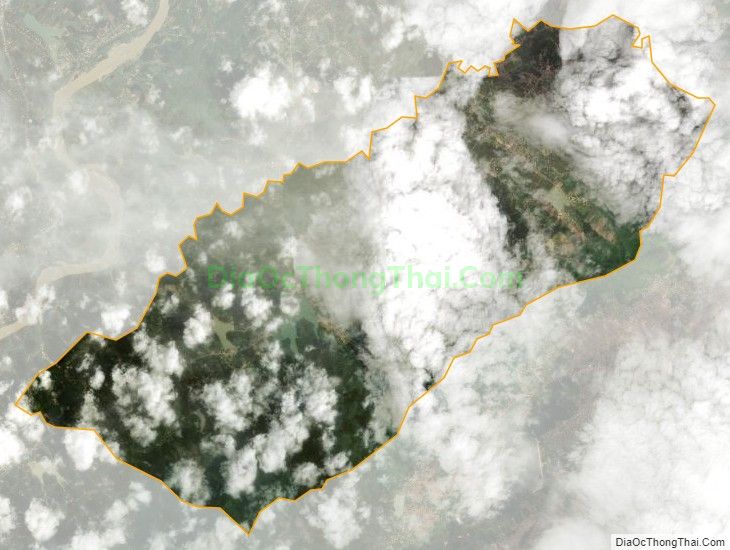 Bản đồ vệ tinh xã Nghĩa Lộc, huyện Nghĩa Đàn