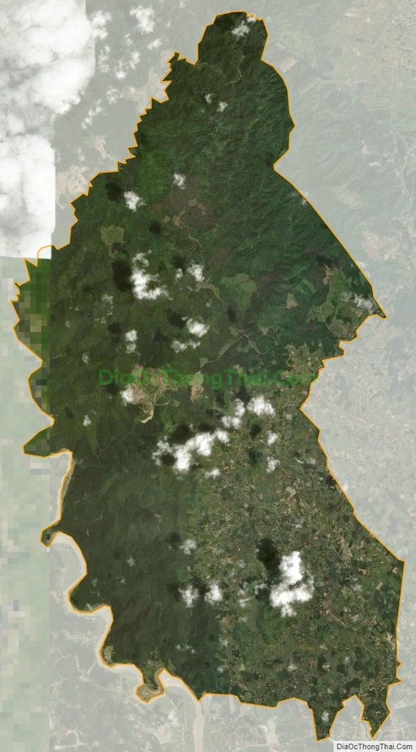 Bản đồ vệ tinh xã Nghĩa Mai, huyện Nghĩa Đàn