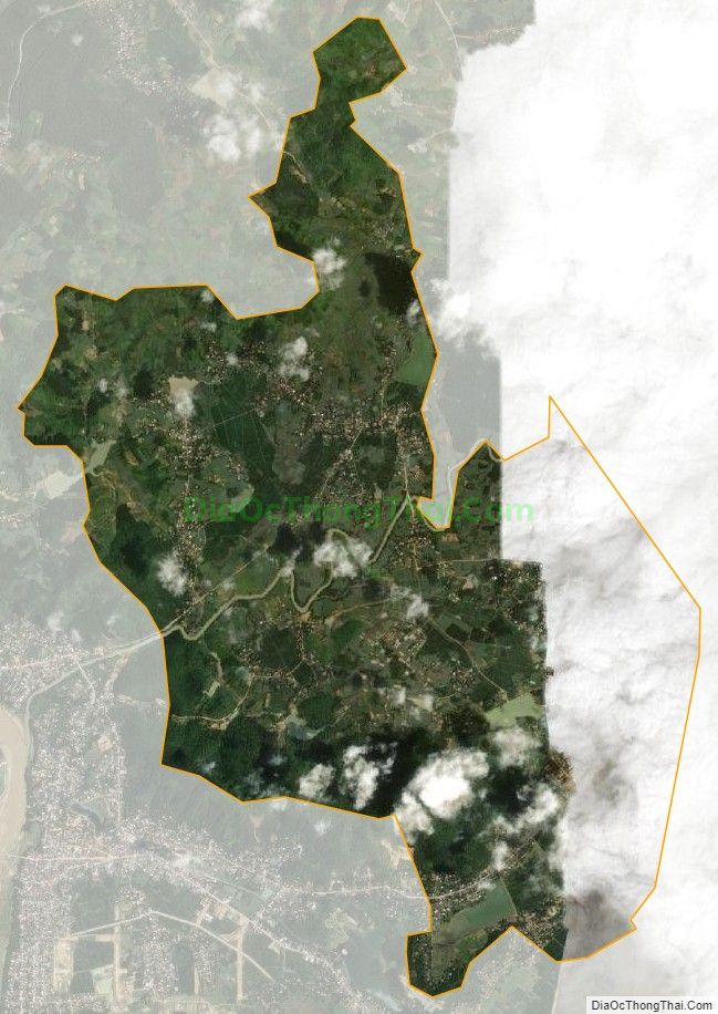 Bản đồ vệ tinh xã Nghĩa Trung, huyện Nghĩa Đàn