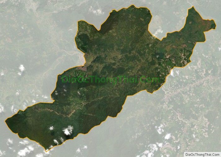 Bản đồ vệ tinh xã Quang Phong, huyện Quế Phong