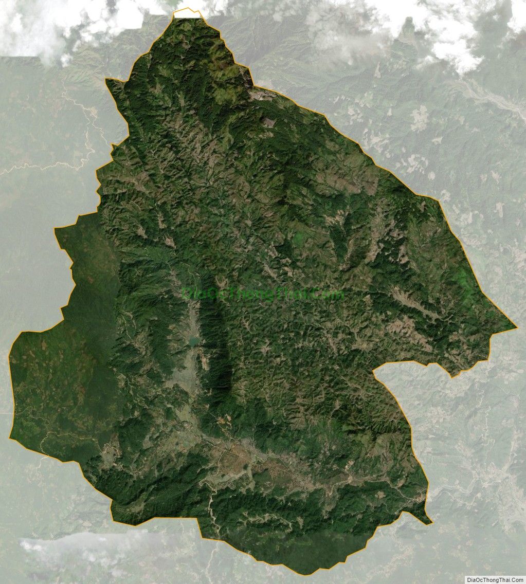 Bản đồ vệ tinh xã Tri Lễ, huyện Quế Phong