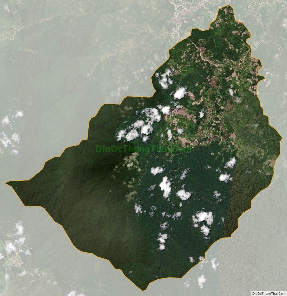 Bản đồ vệ tinh xã Diên Lãm, huyện Quỳ Châu
