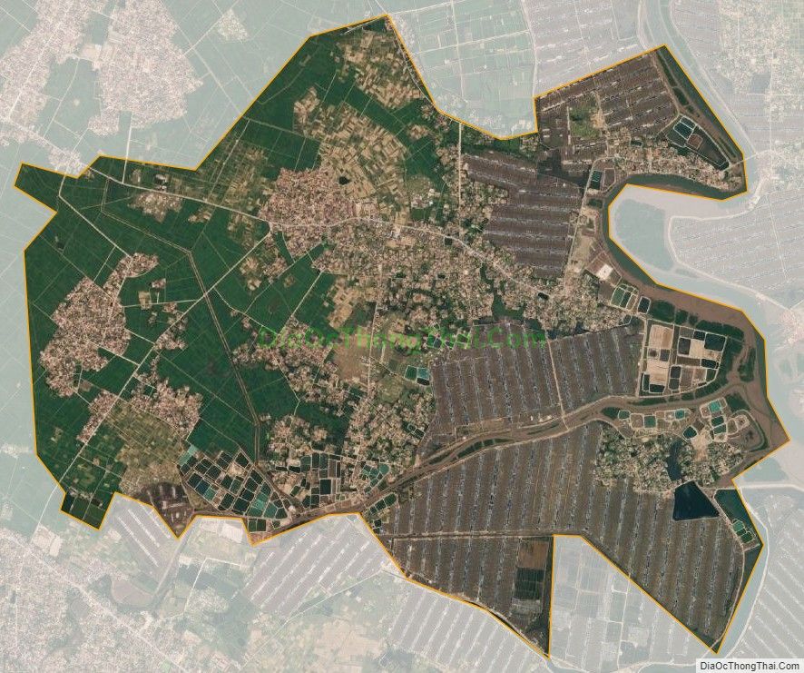 Bản đồ vệ tinh xã An Hòa, huyện Quỳnh Lưu