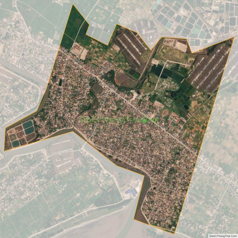 Bản đồ vệ tinh xã Sơn Hải, huyện Quỳnh Lưu