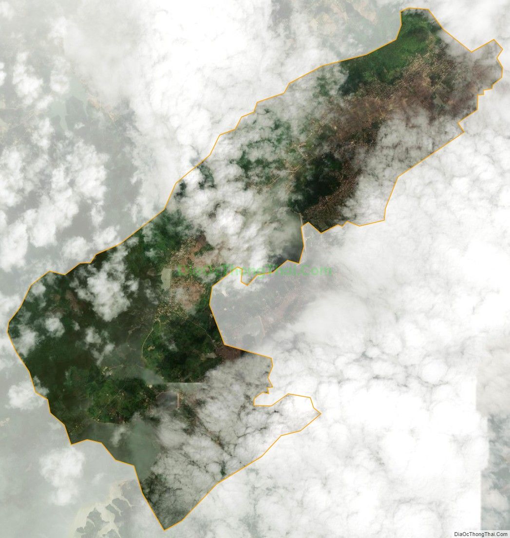 Bản đồ vệ tinh xã Tân Sơn, huyện Quỳnh Lưu