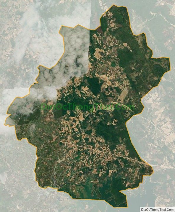 Bản đồ vệ tinh xã Tân Thắng, huyện Quỳnh Lưu