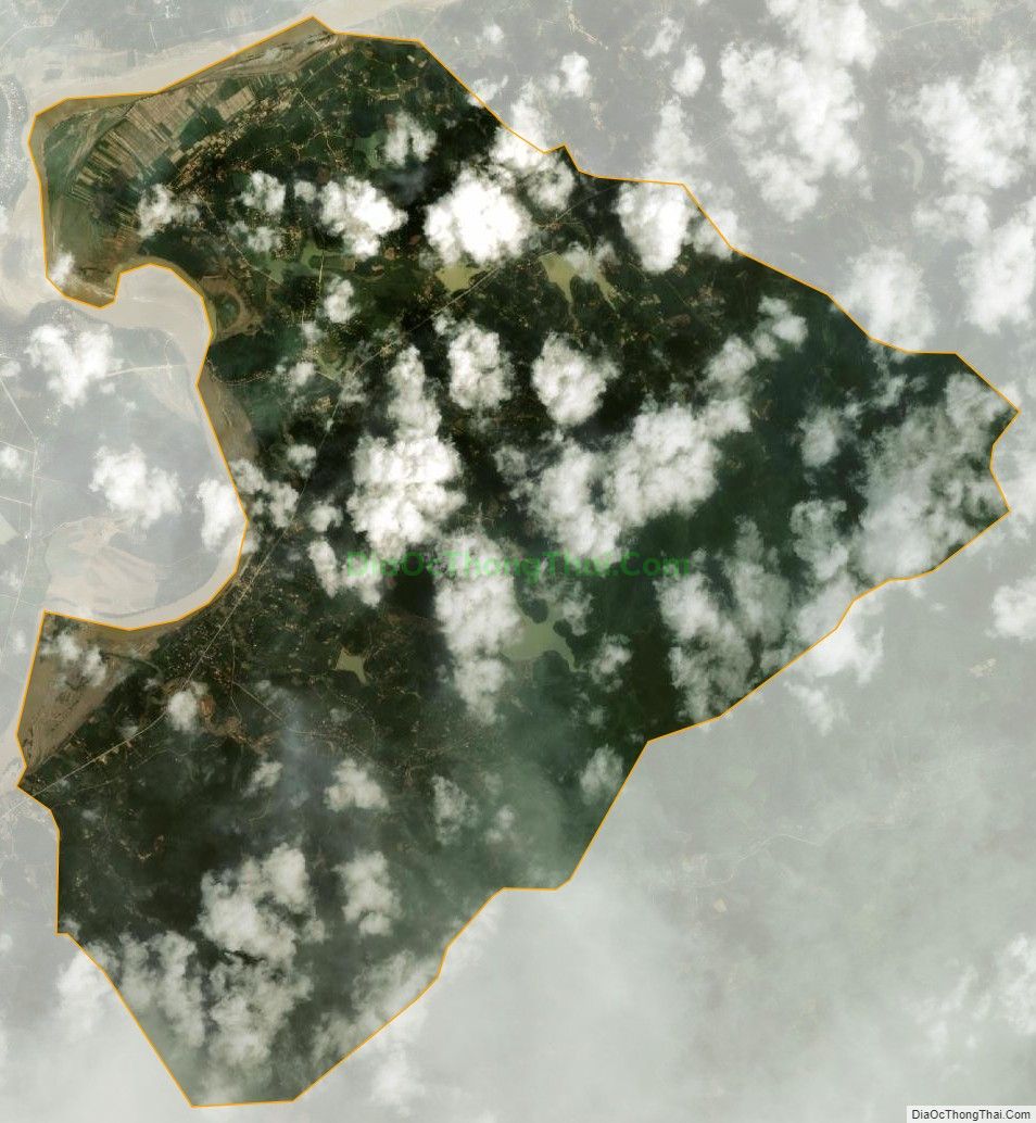 Bản đồ vệ tinh xã Nghĩa Bình, huyện Tân Kỳ