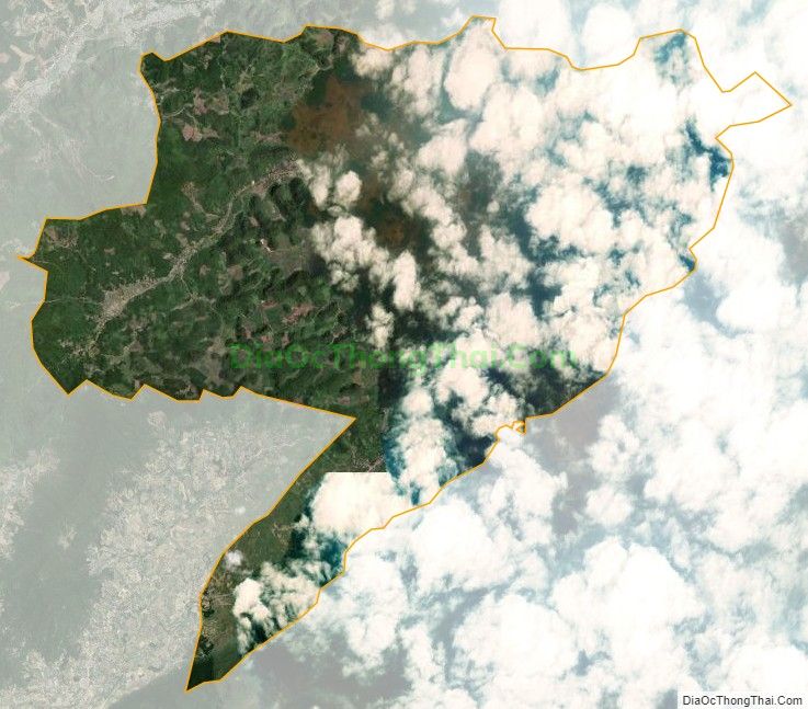 Bản đồ vệ tinh xã Tân Hợp, huyện Tân Kỳ