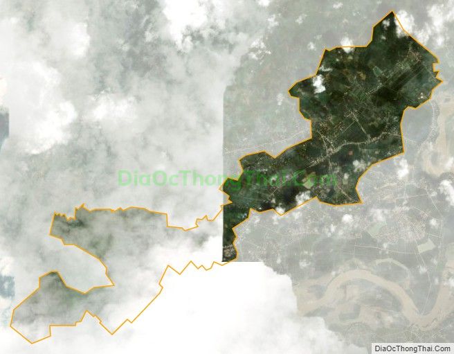 Bản đồ vệ tinh xã Tân Phú, huyện Tân Kỳ