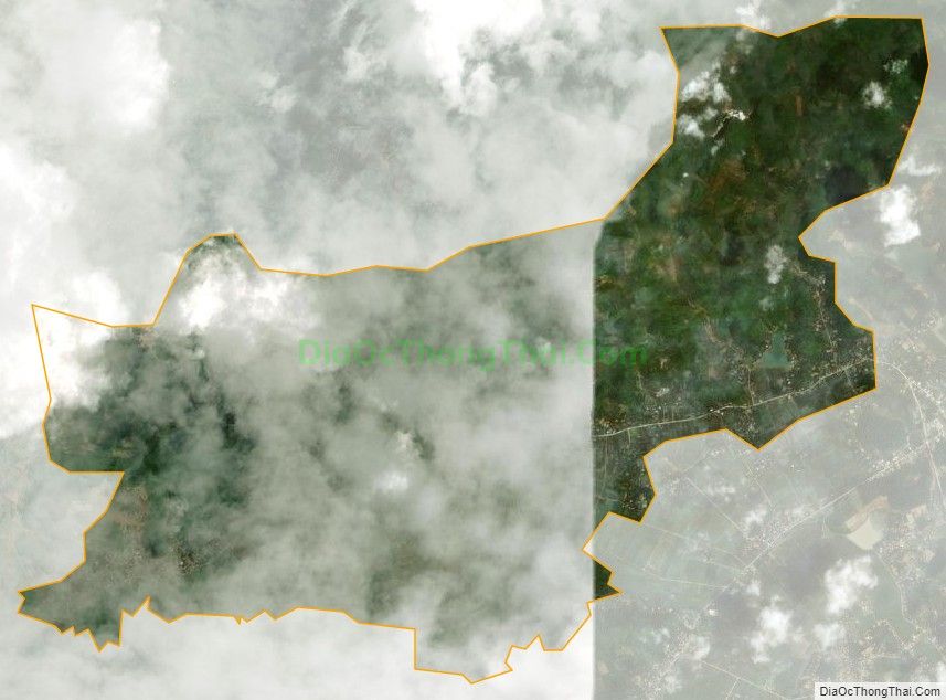 Bản đồ vệ tinh xã Tân Xuân, huyện Tân Kỳ