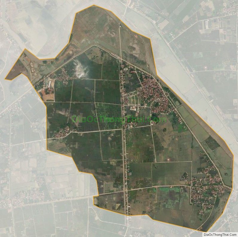 Bản đồ vệ tinh xã Gia Lạc, huyện Gia Viễn