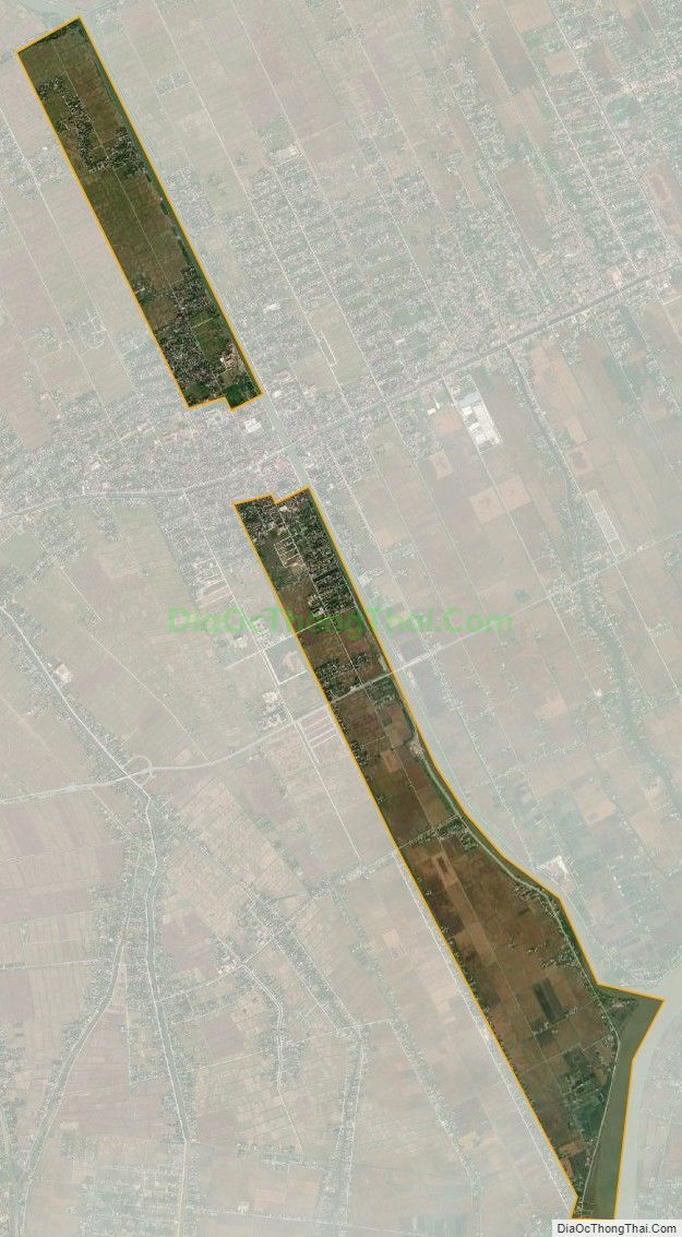 Bản đồ vệ tinh xã Thượng Kiệm, huyện Kim Sơn